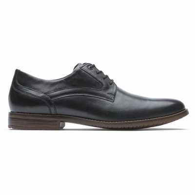 Rockport Style Purpose 3 Plain Toe Oxfords Schuhe Herren Schwarz RHY-804712